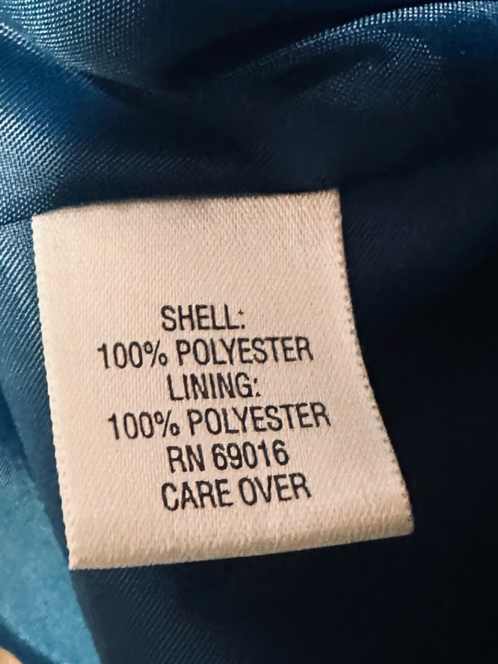 STUDIO WORKS teal blue/green velvet 3 button blazer jacket size 16 - Picture 8 of 8